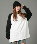 【オンラインショップ限定】ラグラン ロンT シャツ WALKING DONUT un OUTDOOR EXCHANGE アウトドアエクスチェンジ ❘ジーンズメイト公式オンラインショップ