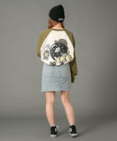 【オンラインショップ限定】ラグラン ロンT シャツ WALKING DONUT un OUTDOOR EXCHANGE アウトドアエクスチェンジ ❘ジーンズメイト公式オンラインショップ