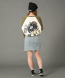 【オンラインショップ限定】ラグラン ロンT シャツ WALKING DONUT un OUTDOOR EXCHANGE アウトドアエクスチェンジ ❘ジーンズメイト公式オンラインショップ