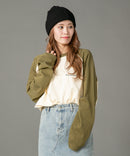 【オンラインショップ限定】ラグラン ロンT シャツ WALKING DONUT un OUTDOOR EXCHANGE アウトドアエクスチェンジ ❘ジーンズメイト公式オンラインショップ