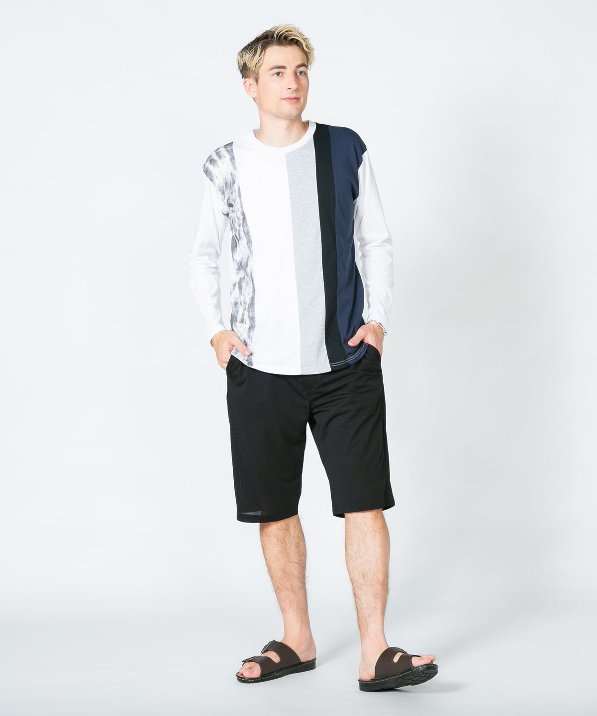 メンズ 夏パンツ おしゃれ ルーズ 通気性 ストレート URBAN SQUARE スラックス メンズ ストレッチ 涼しい 通気性 軽い