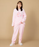 【SANRIO CHARACTERS/サンリオキャラクターズ】 ボア ルームウェア 上下セット 上下組 セットアップ