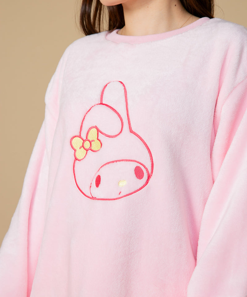 【SANRIO CHARACTERS/サンリオキャラクターズ】 ボア ルームウェア 上下セット 上下組 セットアップ