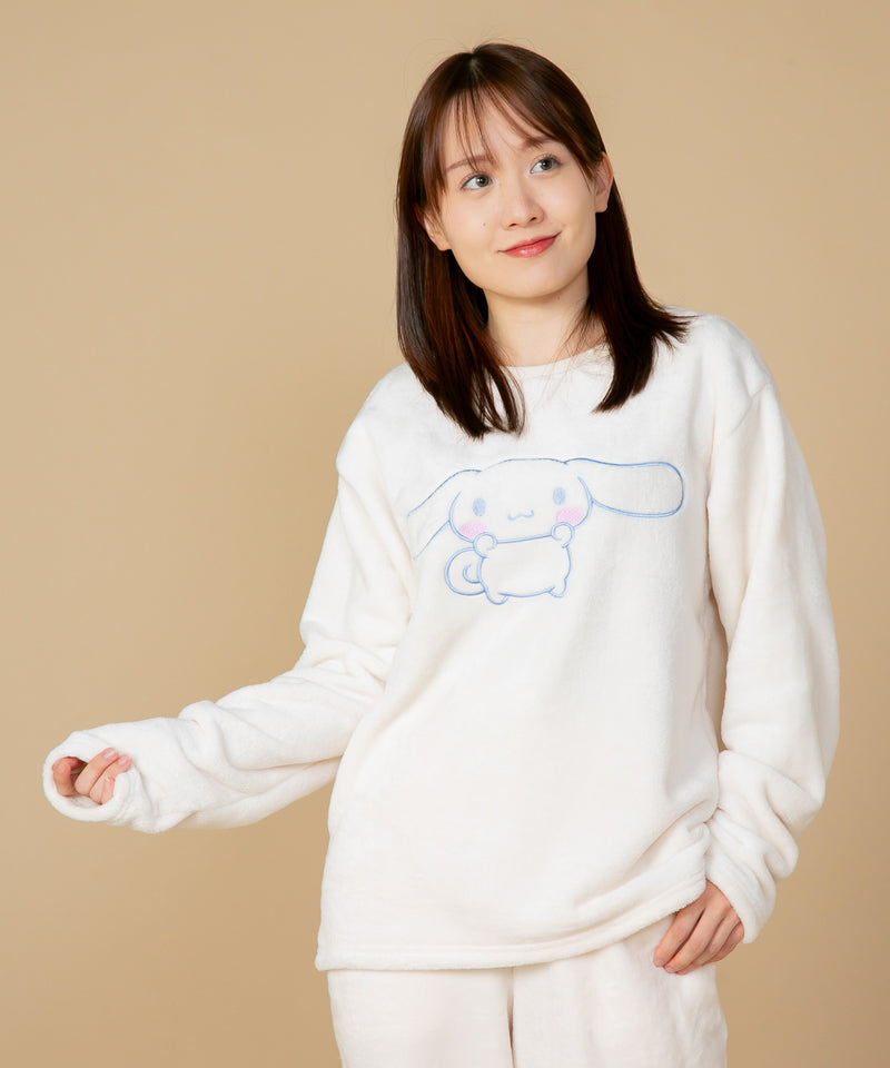 【SANRIO CHARACTERS/サンリオキャラクターズ】 ボア ルームウェア 上下セット 上下組 セットアップ