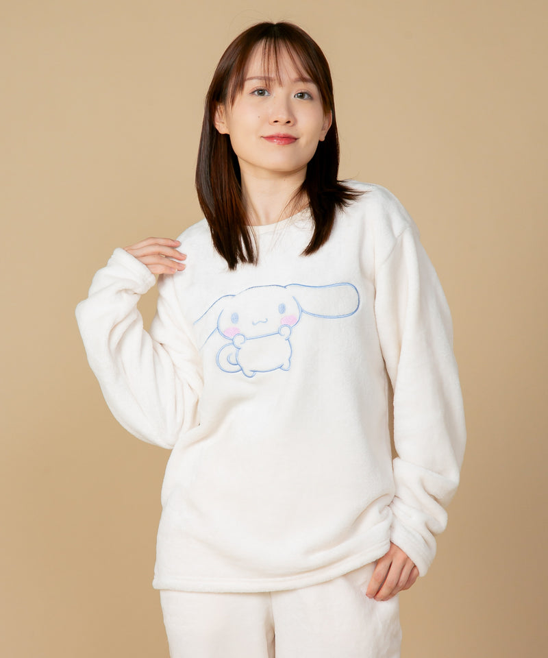 【SANRIO CHARACTERS/サンリオキャラクターズ】 ボア ルームウェア 上下セット 上下組 セットアップ