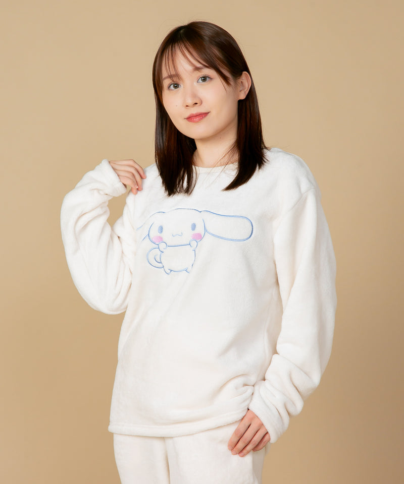 【SANRIO CHARACTERS/サンリオキャラクターズ】 ボア ルームウェア 上下セット 上下組 セットアップ