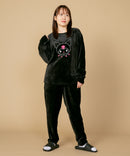 【SANRIO CHARACTERS/サンリオキャラクターズ】 ボア ルームウェア 上下セット 上下組 セットアップ