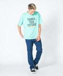 あしあと 肉球 もこもこ ビッグT 接触冷感 COOL BLUE STANDARD ❘ジーンズメイト公式オンラインショップ