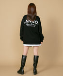 裏起毛 フェイクレイヤード バックプリント クルーネック スウェット カンゴール KANGOL