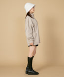 裏起毛 ハーフジップ ビックシルエット ワンポイントロゴ  スウェット カンゴール KANGOL