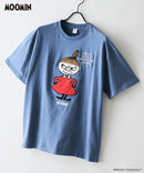 【ムーミン】 【綿100%のしっかりした生地】オリジナルデザイン キャラクター刺繍Tシャツ リトルミイ ニョロニョロ 大人カジュアル ユニセックス