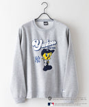 Looney Tunes × MLB  オリジナルデザイン 裏起毛クルーネックスウェット