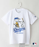 【PEANUTS×MLB】オリジナルデザイン KIDS Ｔシャツ 刺繍 130cm～160cm ユニセックス