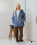 【PEANUTS×MLB】オリジナルデザイン フルジップパーカー ヤンキース ドジャース カブス キャラクター