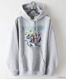 【DISNEY/ディズニー】＜ナイトメアー・ビフォア・クリスマス＞＜ディズニーヴィランズ＞ビッグシルエット 裏起毛 プルオーバーパーカー フーディー ドロップショルダー オーバーサイズ