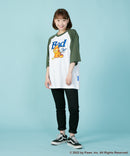 【Garfield】 ガーフィールド コラボ ラグラン Tシャツ Y2K ストリート ❘ジーンズメイト公式オンラインショップ