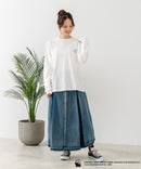 【CONVERSE/コンバース】×【TOM AND JERRY/トムとジェリー】両面プリント オーバーサイズ ロンT