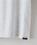 【SAVIER/サビアー】×【ZERO STAIN/ゼロステイン】コラボ 袖リブ クルーネック Tシャツzo