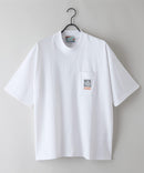 【OUTDOOR EXCHANGE/アウトドアエクスチェンジ】×【ZERO STAIN/ゼロステイン】コラボ モックネック ポケット付 Tシャツzo