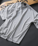 【SAVIER/サビアー】×【ZERO STAIN/ゼロステイン】コラボ 袖リブ クルーネック Tシャツzo