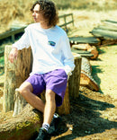 ワンポイント ロゴ ロンT RAGGED MOUNTAIN