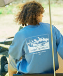 バック プリント トレーナー RAGGED MOUNTAIN ラギットマウンテン