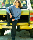 ワンポイント ロゴ ロンT RAGGED MOUNTAIN