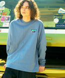 ワンポイント ロゴ ロンT RAGGED MOUNTAIN