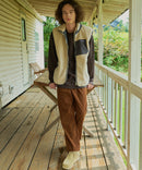 【2025AW新色追加！】CONCORD 防風 ボア ベスト RAGGED MOUNTAIN ラギットマウンテン ボア 防風 ベスト 防寒 重ね着 定番 重宝 コーデ 暖かい