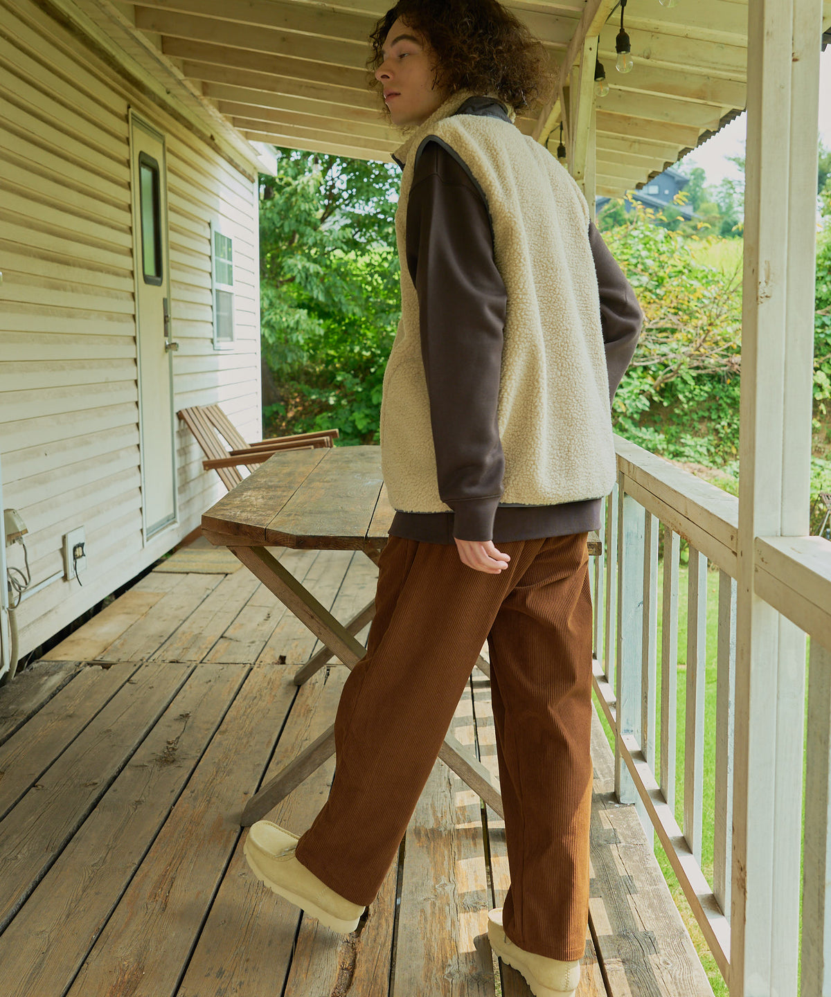 2025AW新色追加！】CONCORD 防風 ボア ベスト RAGGED MOUNTAIN