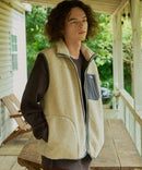 【2025AW新色追加！】CONCORD 防風 ボア ベスト RAGGED MOUNTAIN ラギットマウンテン ボア 防風 ベスト 防寒 重ね着 定番 重宝 コーデ 暖かい