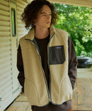 【2025AW新色追加！】CONCORD 防風 ボア ベスト RAGGED MOUNTAIN ラギットマウンテン ボア 防風 ベスト 防寒 重ね着 定番 重宝 コーデ 暖かい