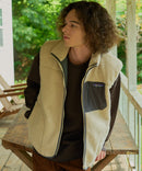 【2025AW新色追加！】CONCORD 防風 ボア ベスト RAGGED MOUNTAIN ラギットマウンテン ボア 防風 ベスト 防寒 重ね着 定番 重宝 コーデ 暖かい