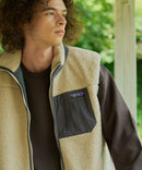 【2025AW新色追加！】CONCORD 防風 ボア ベスト RAGGED MOUNTAIN ラギットマウンテン ボア 防風 ベスト 防寒 重ね着 定番 重宝 コーデ 暖かい