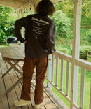 【RAGGED MOUNTAIN/ラギットマウンテン】ALTON/アルトン バックプリント スウェットトレーナー