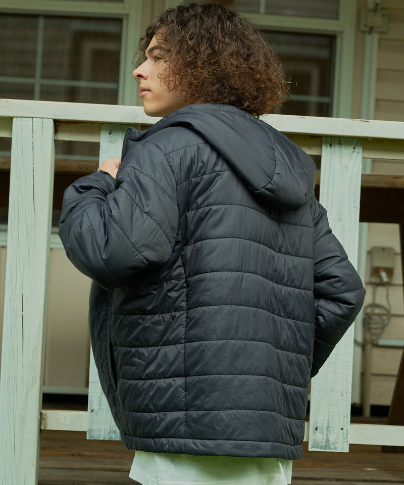 DURHAM/ダラム 中綿 フルジップ フーデッド ジャケット エコダウン【RAGGED MOUNTAIN/ラギットマウンテン】