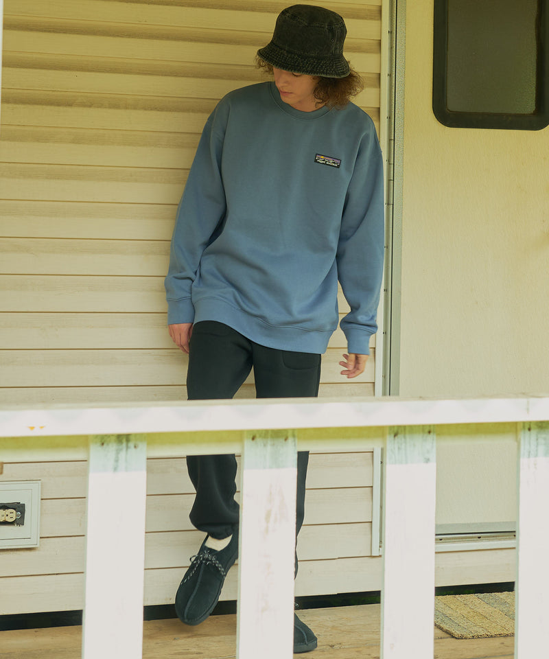 【RAGGED MOUNTAIN/ラギットマウンテン】BARNSTEAD/バーンステッド ブランドロゴ 刺繍 スウェットトレーナー