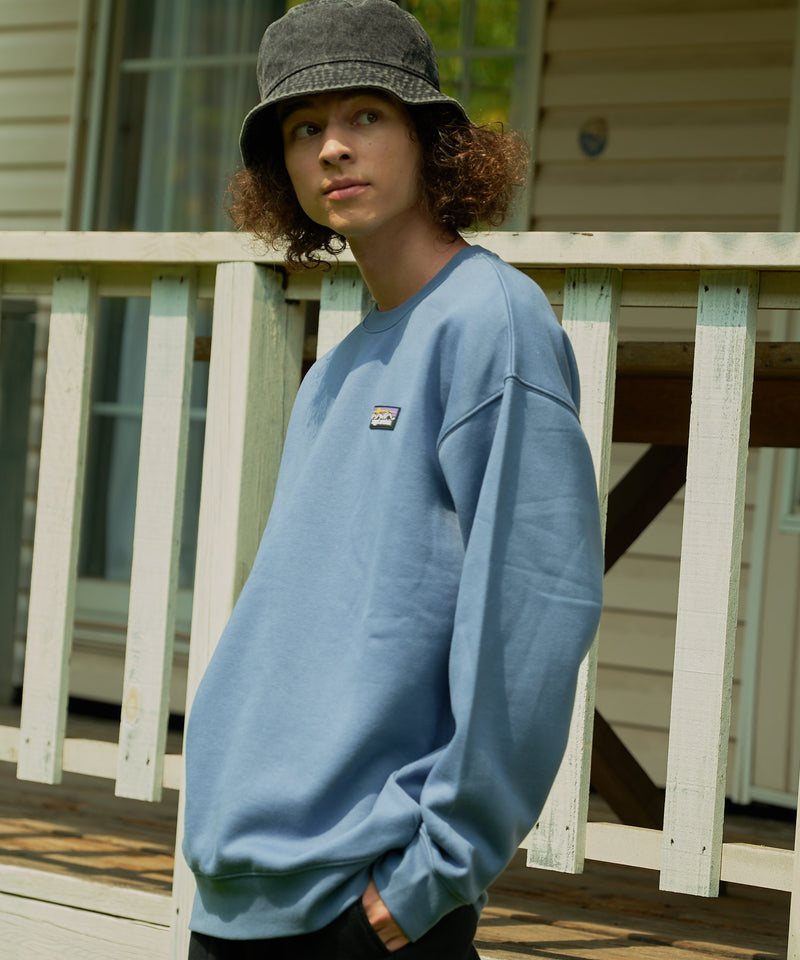 【RAGGED MOUNTAIN/ラギットマウンテン】BARNSTEAD/バーンステッド ブランドロゴ 刺繍 スウェットトレーナー