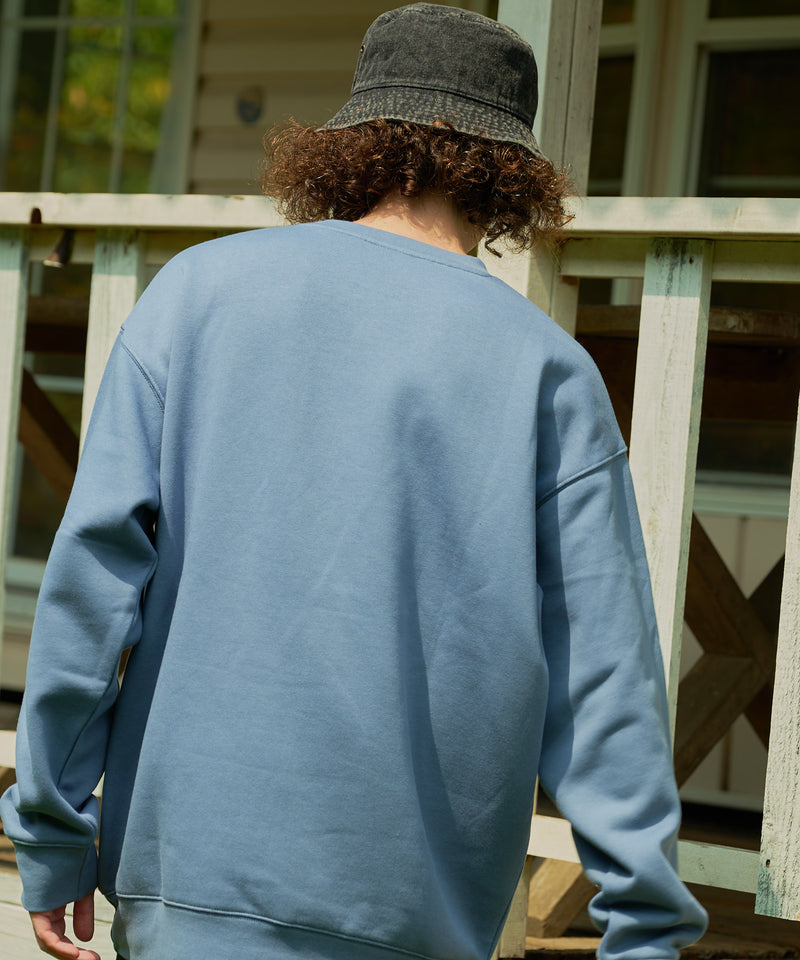 【RAGGED MOUNTAIN/ラギットマウンテン】BARNSTEAD/バーンステッド ブランドロゴ 刺繍 スウェットトレーナー
