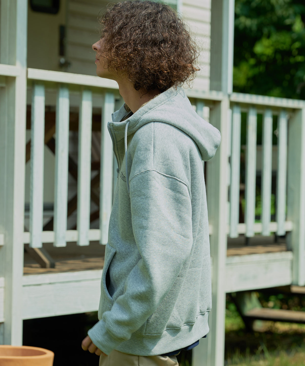 PELHAM/ぺラム 裏ボア フルジップ パーカー【RAGGED MOUNTAIN/ラギット