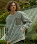 【RAGGED MOUNTAIN/ラギットマウンテン】DERRY/デリー 防風 ボア トレーナー