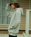 【RAGGED MOUNTAIN/ラギットマウンテン】BBELMONT/ベルモント エンボス加工 プルオーバー パーカー