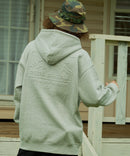 【RAGGED MOUNTAIN/ラギットマウンテン】BBELMONT/ベルモント エンボス加工 プルオーバー パーカー