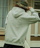 【RAGGED MOUNTAIN/ラギットマウンテン】BBELMONT/ベルモント エンボス加工 プルオーバー パーカー