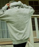 【RAGGED MOUNTAIN/ラギットマウンテン】BBELMONT/ベルモント エンボス加工 プルオーバー パーカー