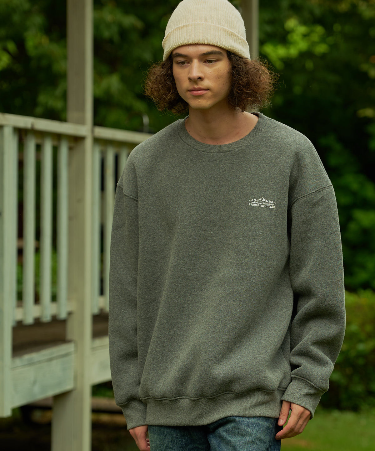 PELHAM/ぺラム 裏ボア スウェットトレーナー【RAGGED MOUNTAIN