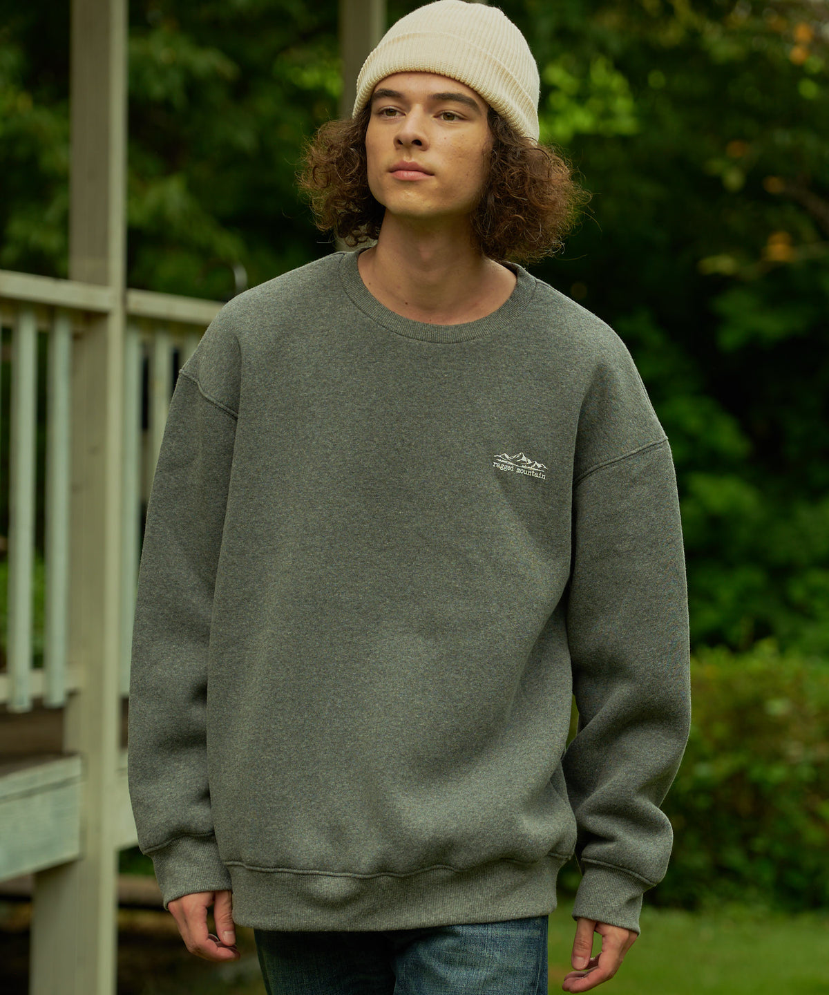 PELHAM/ぺラム 裏ボア スウェットトレーナー【RAGGED MOUNTAIN