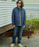 DURHAM/ダラム 中綿 フルジップ スタンドカラー ジャケット エコダウン【RAGGED MOUNTAIN/ラギットマウンテン】