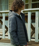 DURHAM/ダラム 中綿 フルジップ フーデッド ジャケット エコダウン【RAGGED MOUNTAIN/ラギットマウンテン】