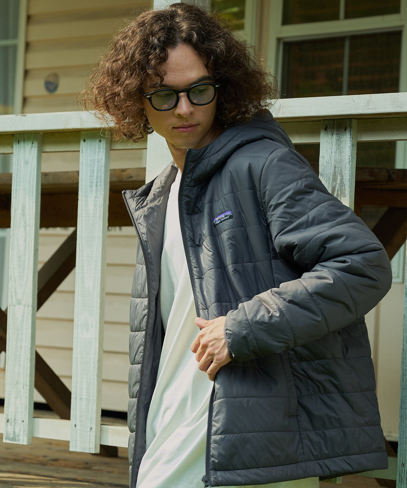 DURHAM/ダラム 中綿 フルジップ フーデッド ジャケット エコダウン【RAGGED MOUNTAIN/ラギットマウンテン】